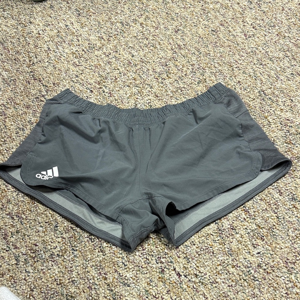 Adidas Women's Charcoal Athletic Shorts